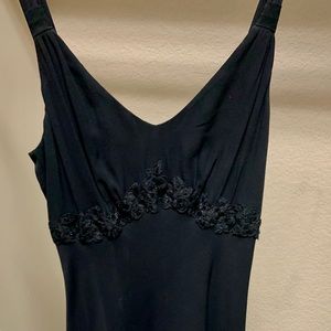 Black cocktail dress